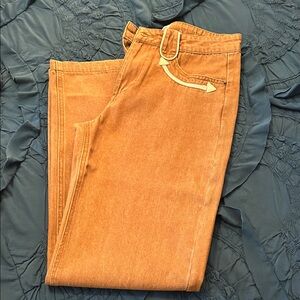 Women's Straight Leg Pants in Tan